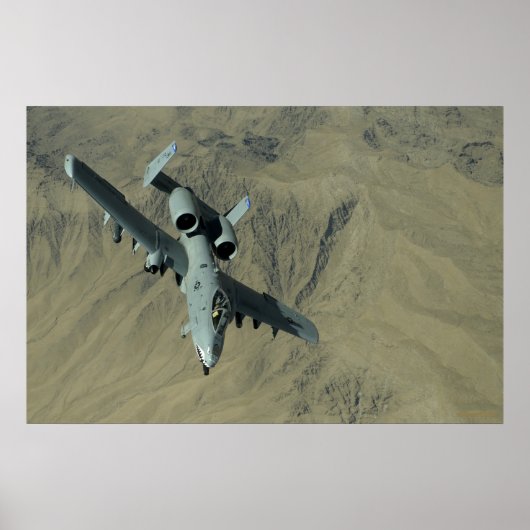 A-10 Thunderbolt Poster (Voorkant)