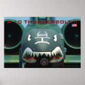 A-10 Thunderbolt Poster (Voorkant)