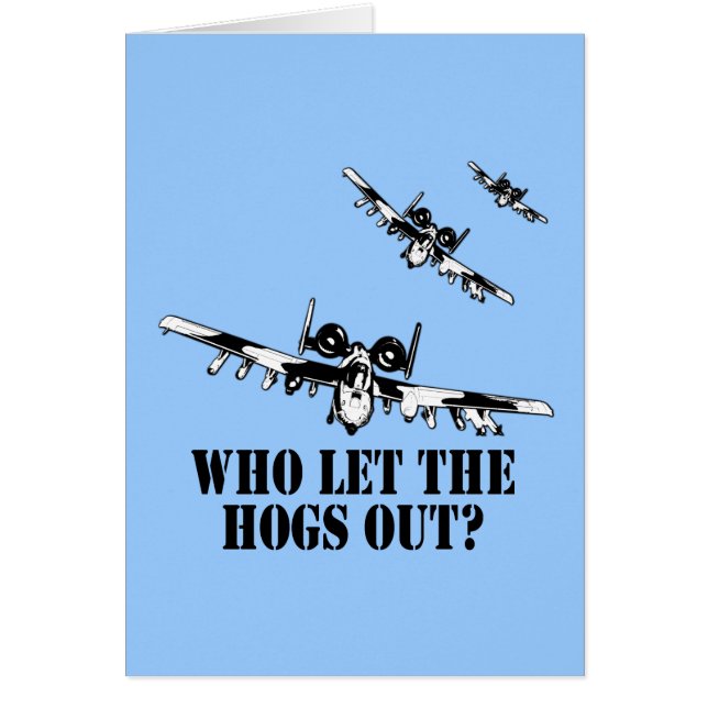 A-10 Warthog (Voorkant)