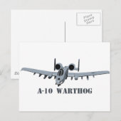 A-10 Warthog Briefkaart (Voorkant / Achterkant)