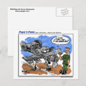 A-10 Warthog Briefkaart (Voorkant / Achterkant)