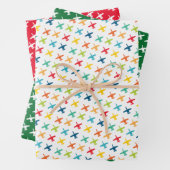 A-10 Warthog Jet Pattern Inpakpapier Vel (In situ)