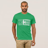 A-10 Warthog Jet Stars and Stripes All White T-shirt (Voorkant volledig)