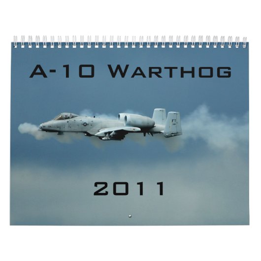 A-10 Warthog Kalender (Hoes)