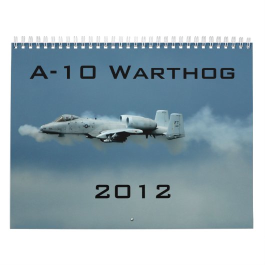 A-10 Warthog Kalender (Hoes)
