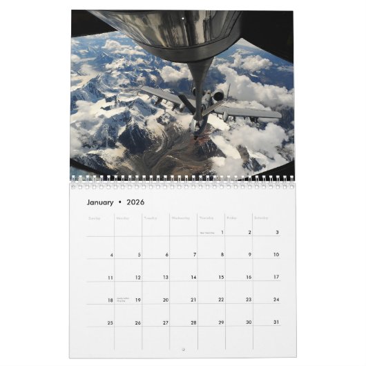 A-10 Warthog Kalender (Jan 2026)