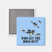 A-10 Warthog Magneet (Voorkant / Achterkant)