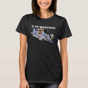A-10 Warthog Militair Vliegtuig A10 Thunderbird A1 T-shirt