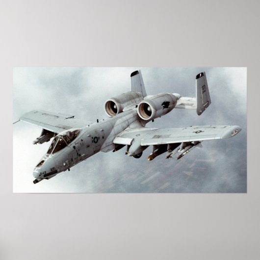 A-10 Warthog Poster (Voorkant)