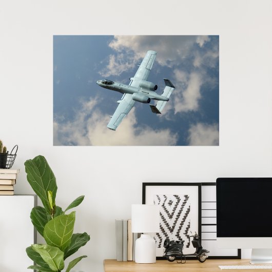 A-10 Warthog Poster (Thuiskantoor)