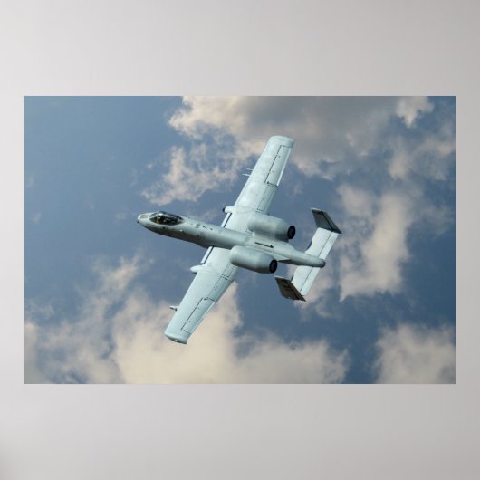 A-10 Warthog Poster (Voorkant)