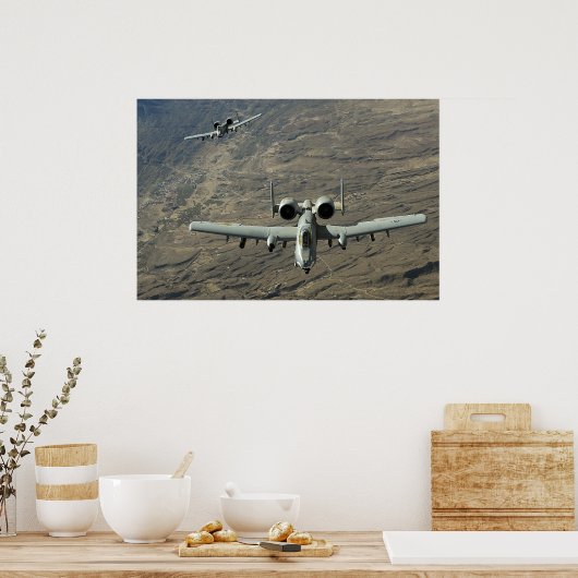 A-10 Warthogs Poster (Keuken)
