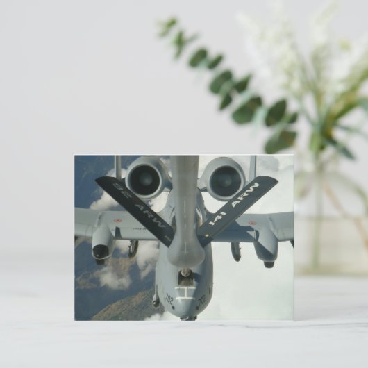 A-10 wordt bijgevuld door KC-135 Briefkaart (Staand voorkant)