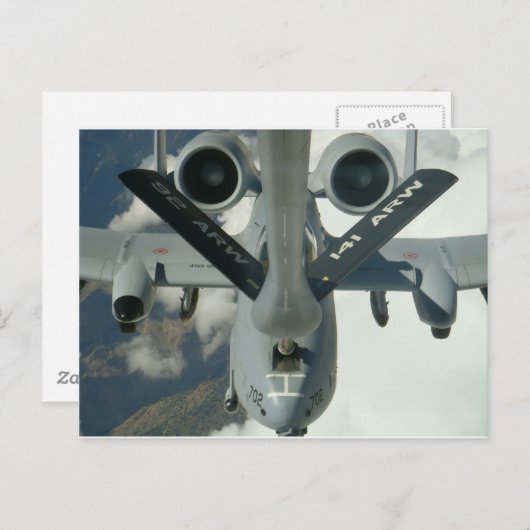 A-10 wordt bijgevuld door KC-135 Briefkaart (Voorkant / Achterkant)