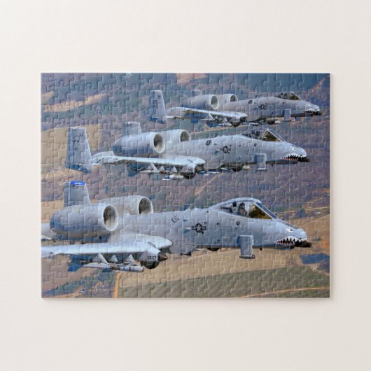A-10C THUNDERBOLT II (11x14 INCH) Legpuzzel (Horizontaal)
