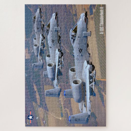 A-10C THUNDERBOLT II (20x30 INCH) Legpuzzel (Verticaal)