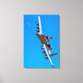 A-10C THUNDERBOLT II 24x36 Canvas Afdruk (Voorkant)