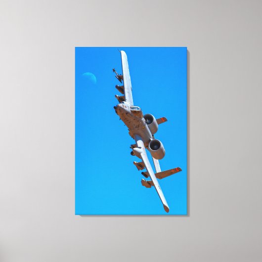 A-10C THUNDERBOLT II 24x36 Canvas Afdruk (Voorkant)