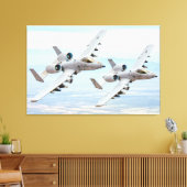 A-10C THUNDERBOLT II 32x48 Canvas Afdruk (Insitu (Woonkamer))