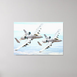 A-10C THUNDERBOLT II 32x48 Canvas Afdruk