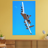 A-10C THUNDERBOLT II 40x60 Canvas Afdruk (Insitu (Woonkamer))