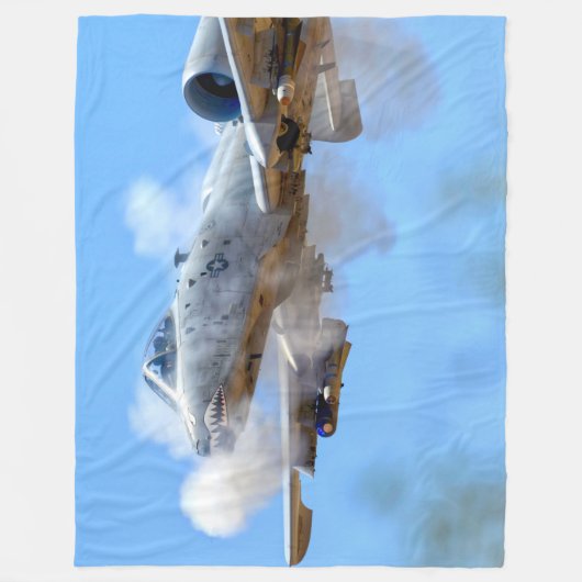 A-10C THUNDERBOLT II FLEECE DEKEN (Voorkant)