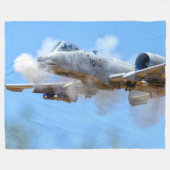 A-10C THUNDERBOLT II FLEECE DEKEN (Voorkant (Horizontaal))