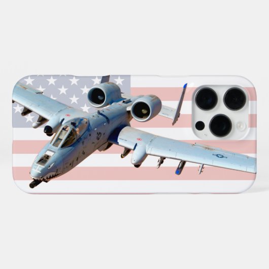 A-10C THUNDERBOLT II iPhone HOESJE (Achterkant horizontaal)