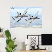 A-10C THUNDERBOLT II POSTER (Thuiskantoor)