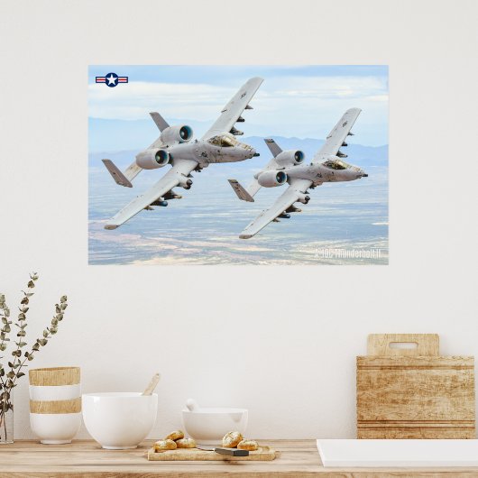 A-10C THUNDERBOLT II POSTER (Keuken)