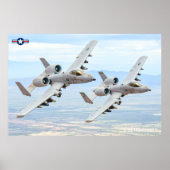 A-10C THUNDERBOLT II POSTER (Voorkant)