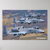 A-10C THUNDERBOLT II POSTER (Voorkant)