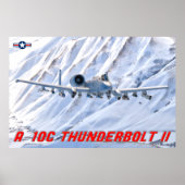 A-10C THUNDERBOLT II POSTER (Voorkant)
