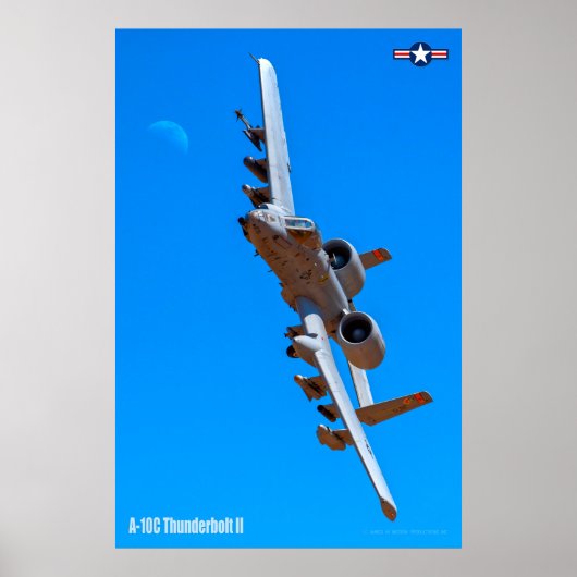 A-10C THUNDERBOLT II POSTER (Voorkant)