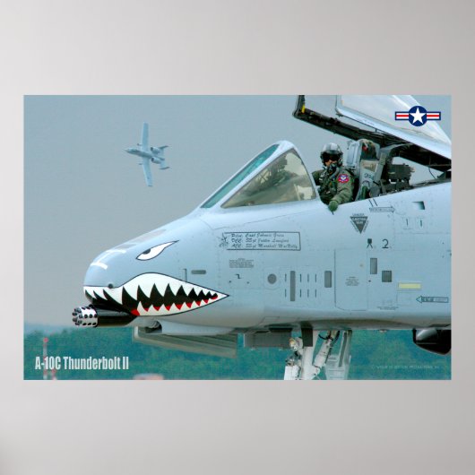 A-10C THUNDERBOLT II POSTER (Voorkant)