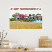 A-10C THUNDERBOLT II POSTER (Keuken)