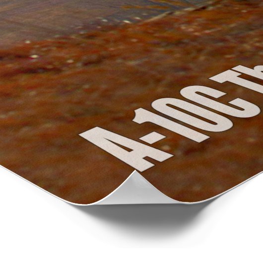 A-10C THUNDERBOLT II POSTER (Hoek)