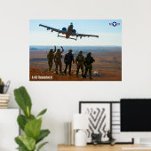 A-10C THUNDERBOLT II POSTER (Thuiskantoor)