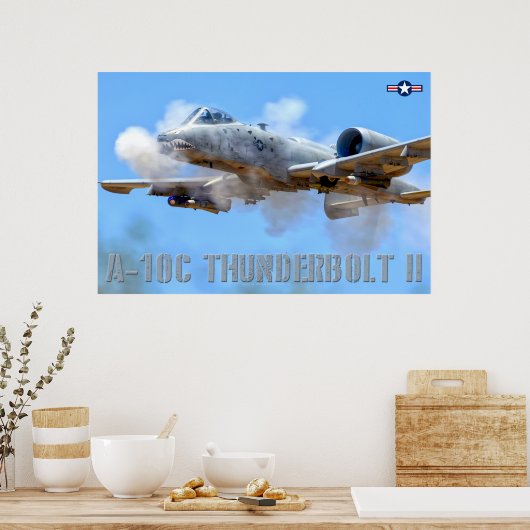 A-10C THUNDERBOLT II POSTER (Keuken)