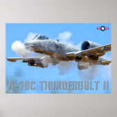 A-10C THUNDERBOLT II POSTER (Voorkant)
