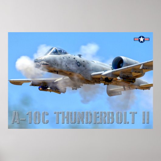 A-10C THUNDERBOLT II POSTER (Voorkant)