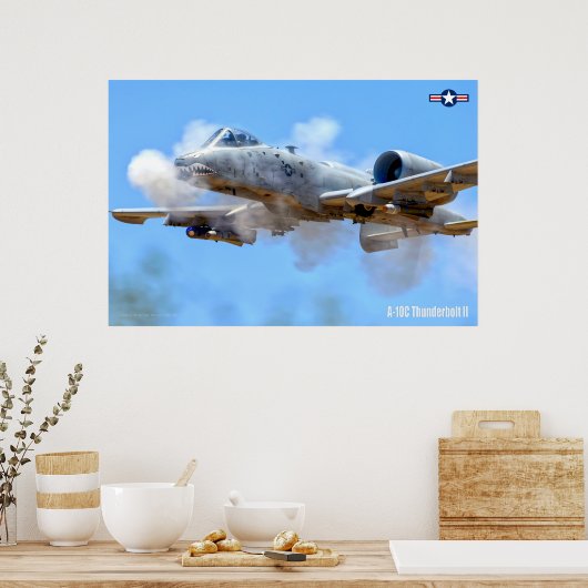 A-10C THUNDERBOLT II POSTER (Keuken)