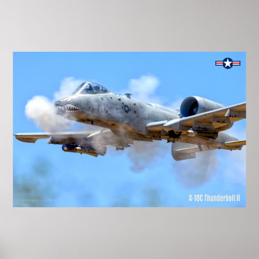 A-10C THUNDERBOLT II POSTER (Voorkant)