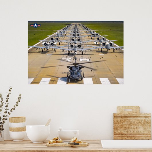 A-10C THUNDERBOLT II POSTER (Keuken)