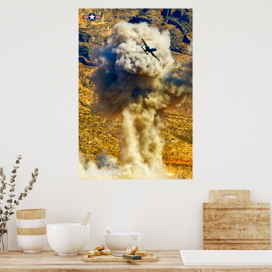 A-10C THUNDERBOLT II POSTER (Keuken)
