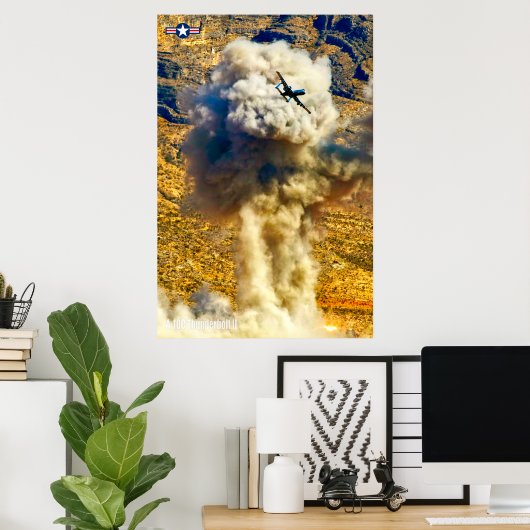 A-10C THUNDERBOLT II POSTER (Thuiskantoor)