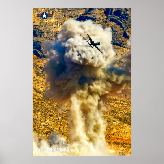 A-10C THUNDERBOLT II POSTER (Voorkant)