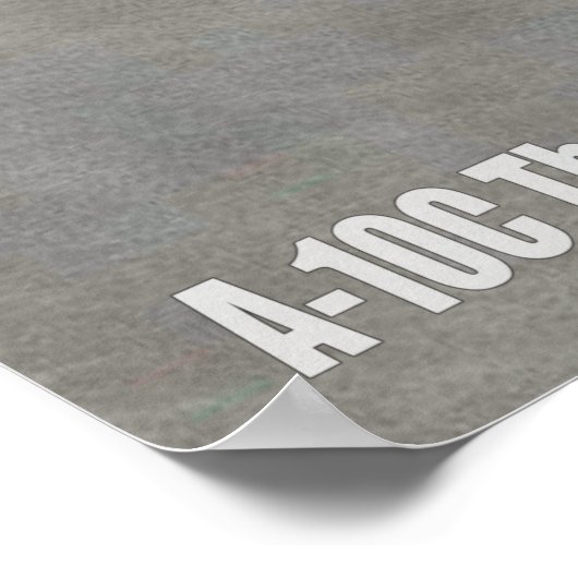 A-10C THUNDERBOLT II POSTER (Hoek)