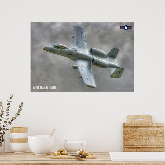 A-10C THUNDERBOLT II POSTER (Keuken)