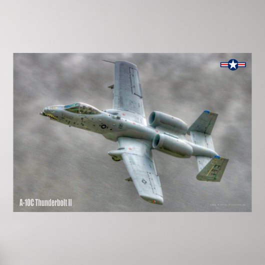 A-10C THUNDERBOLT II POSTER (Voorkant)